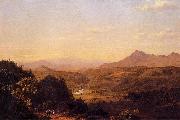 Frederic Edwin Church Scene among the Andes painting